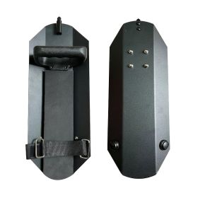 1pc High-strength Aluminum Alloy Tactical Training Arm Shield, 17.5-inch X6.5-inch Handheld Compact Protective Shield, Ergonomically Designed For (Option: Black)