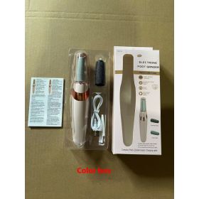 Electric Foot Grinder Foot Peeling Machine Foot Repair Tool (Option: Color boxed pink)